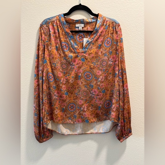 NWT current air Los Angeles blouse, size M - Picture 1 of 7
